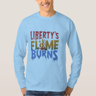 Die Flammen der Liberty T-Shirt