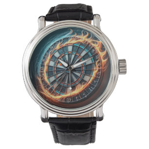 Die flammende Dart Arena entzündet die Leidenschaf Armbanduhr