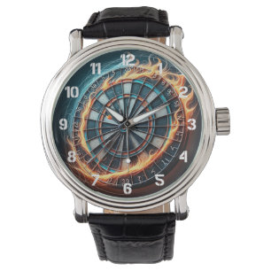 Die flammende Dart Arena entzündet die Leidenschaf Armbanduhr