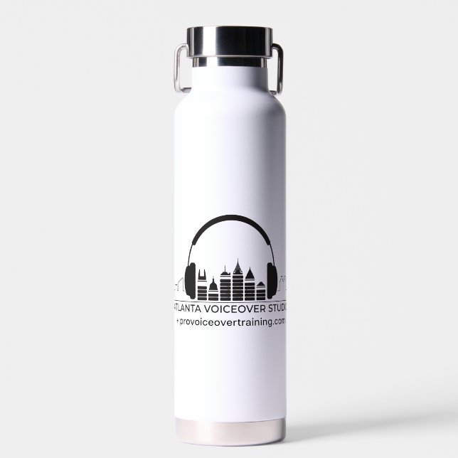 Die Flasche mit dem aus Thor-Kupfer-Vakuum (Vorne)