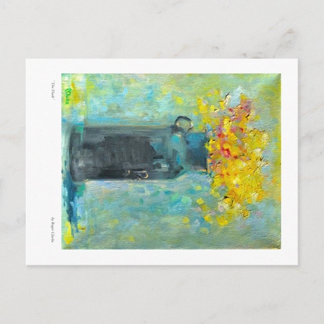 Die Flasche Postkarte (Vorderseite)