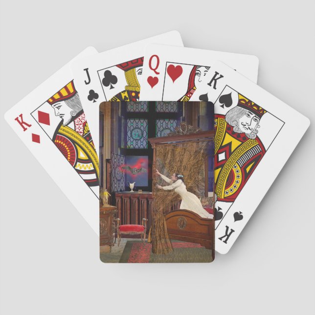 Die Fledermaus Spielkarten (Rückseite)