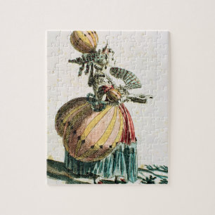 Die Fliegen-Kokette, c.1784 (Farbstich)