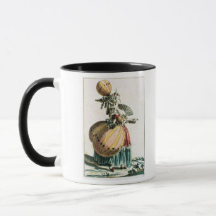 Die Fliegen-Kokette, c.1784 (Farbstich) Tasse