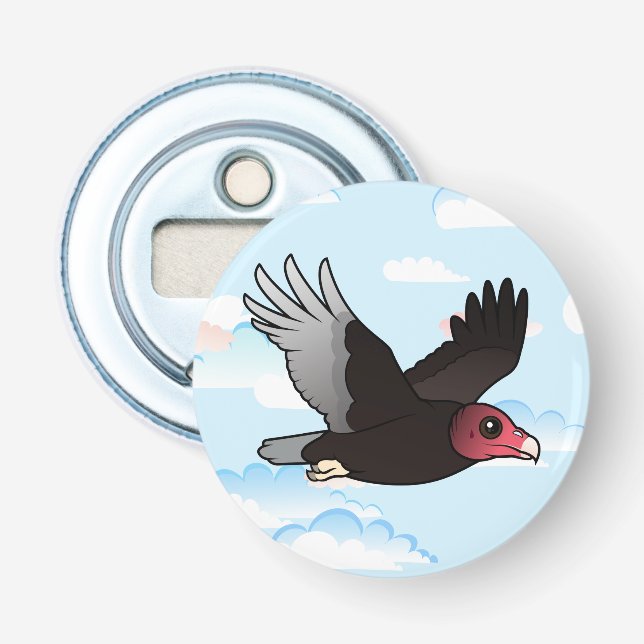 Die Fliegen-Türkei-Geier Flaschenöffner (Vorderseite)