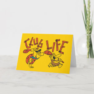 Die Flintstones Fred & Barney - Club Life Karte