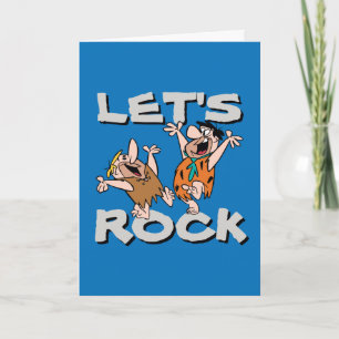 Die Flintstones Fred & Barney - Let's Rock Karte