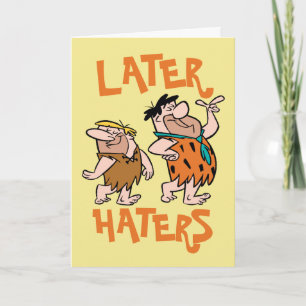 Die Flintstones Fred & Barney - Späterer Hasshau Karte