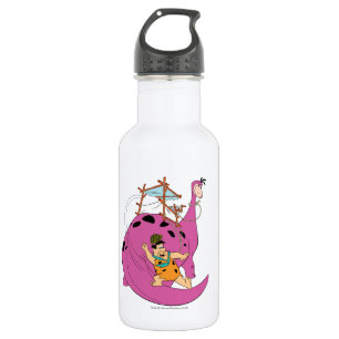 Die Flintstones   Fred, der hinunter Schwanz Edelstahlflasche