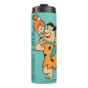 Die Flintstones   Fred u. KieselFlintstone Thermosbecher