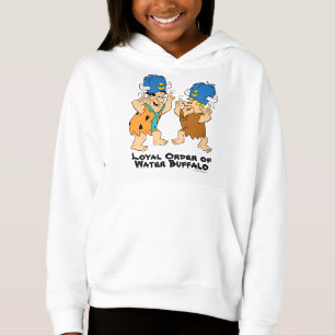Die Flintstones Fred u. Krach-Wasser-Büffel Hoodie