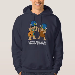 Die Flintstones   Fred u. Krach-Wasser-Büffel Hoodie