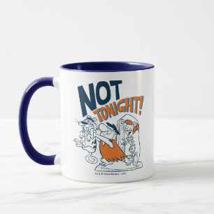 Die Flintstones   Nicht heute Abend! Tasse