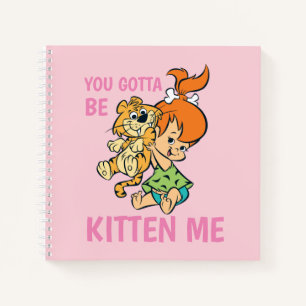 Die Flintstones   Pebbles & ihr Tiger Notizbuch