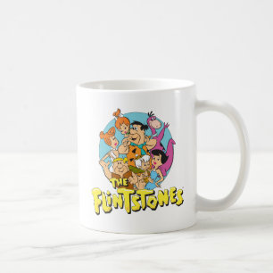 Die Flintstones und die Schutt-Familien-Grafik Kaffeetasse