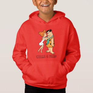 Die Flintstones Wilma, der Fred küsst Hoodie
