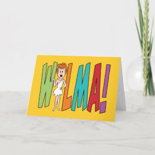 Die Flintstones WILMA! Karte