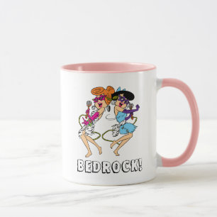 Die Flintstones   Wilma u. Betty-Rockstars Tasse