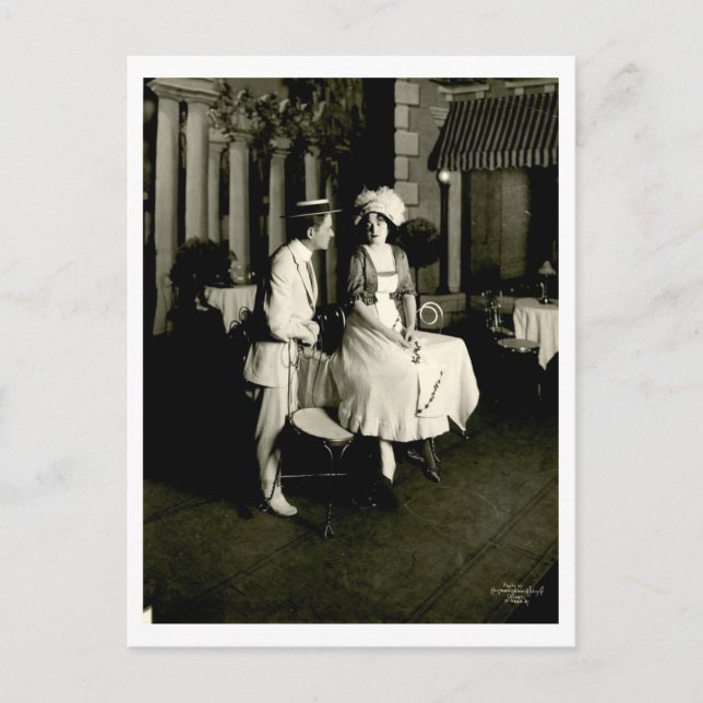 Die Flirt Prinzessin, 1911, Vintag Postkarte (Vorderseite)