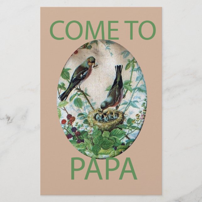 Die Flock halten: Kindererziehung erziehen Briefpapier (Vorderseite)