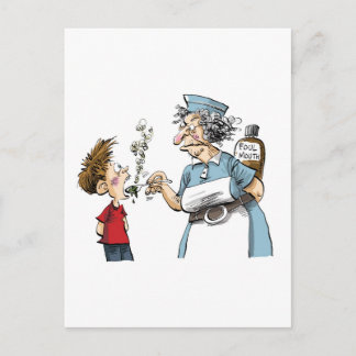 Die Fluchkur! Postkarte