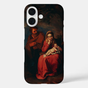 Die Flucht nach Ägypten von Abraham Bloemaert iPhone 16 Hülle