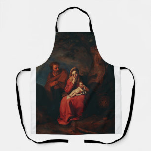 Die Flucht nach Ägypten von Abraham Bloemaert  Schürze