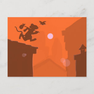 Die Flucht Postkarte