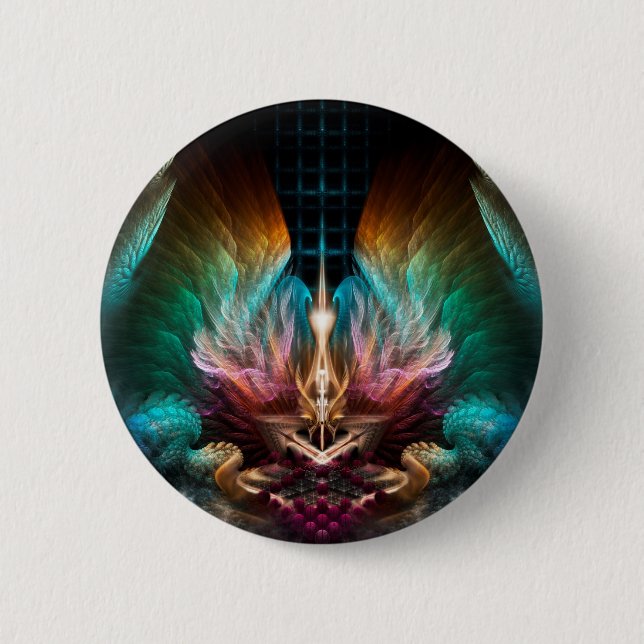 Die Flüge der Artillianer Button (Vorderseite)