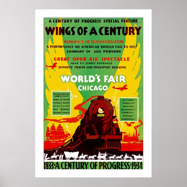 Die Flüge eines Jahrhunderts Poster (Vorne)