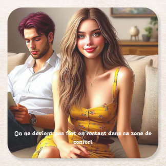 - Die Flügel der Hoffnung Rechteckiger Pappuntersetzer