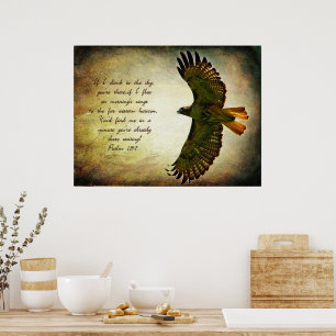 Die Flügel des Morgenplakats Poster