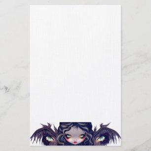 "Die Flügel haben Augen-" Briefpapier