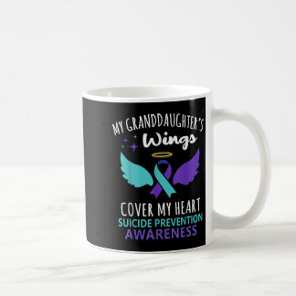 Die Flügel meiner Enkelin bedecken das Herz - Suiz Kaffeetasse