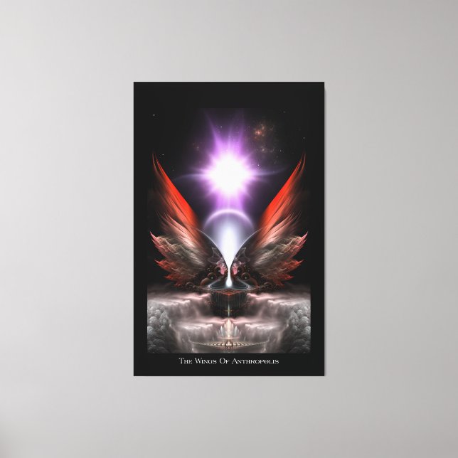 Die Flügel von Anthropolis HC Canvas drucken Leinwanddruck (Vorderseite)