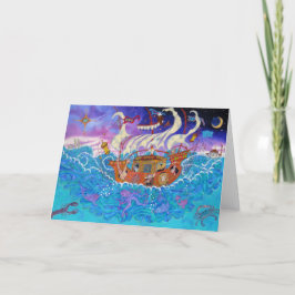 DIE FLÜSSE DANKESKARTE