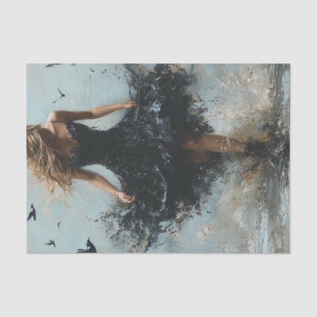 Die Flut12 Seidenpapier (Vorderseite)
