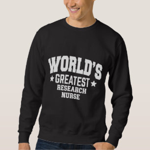 Die Forschung für die größte Welt Sweatshirt