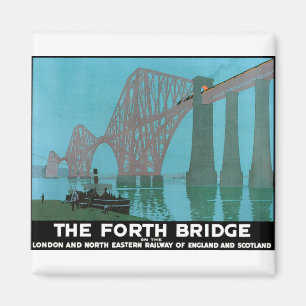Die Forth Bridge - Nordost-Bahn Magnet
