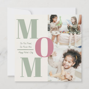 "Die FotoCollage der Neuen Mutter MAMAS - Feiertagskarte
