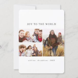 Die Fotokarte "Joto the World Modern Holiday" Feiertagskarte