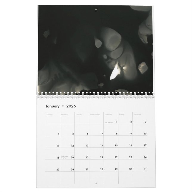 Die Fotos des Engels, herausgestellter Kalender (Jan 2026)