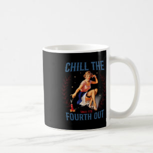 Die Fourth Out Retro 4. Juli Kaffeetasse