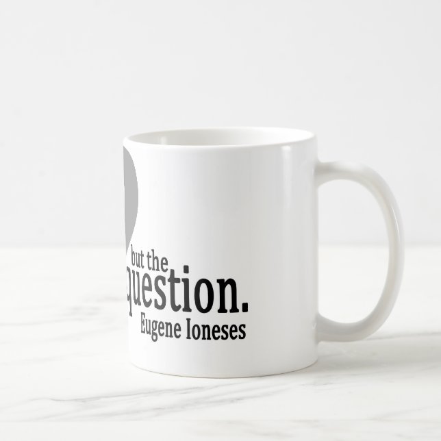 Die Frage erleuchtet Tasse (Rechts)