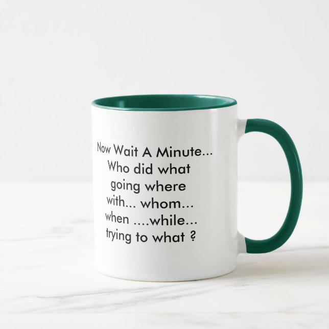 Die Fragen-Tasse Tasse (Rechts)