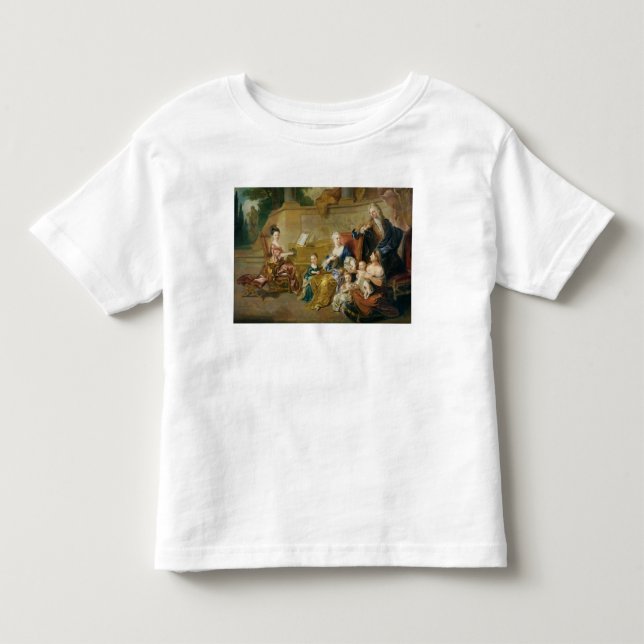 Die Franqueville Familie, 1711 Kleinkind T-shirt (Vorderseite)