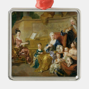 Die Franqueville Familie, 1711 Ornament Aus Metall