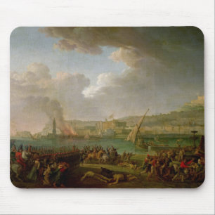 Die französische Armee, die Neapel betritt Mousepad