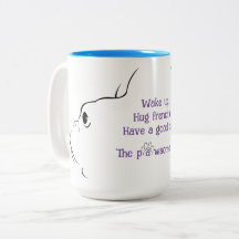 Die französische Bulldog-Silhouette Pawsome Life T