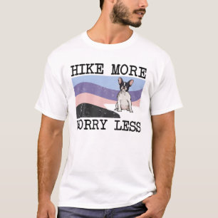 Die französische Bulldogie-Wanderung macht sich we T-Shirt